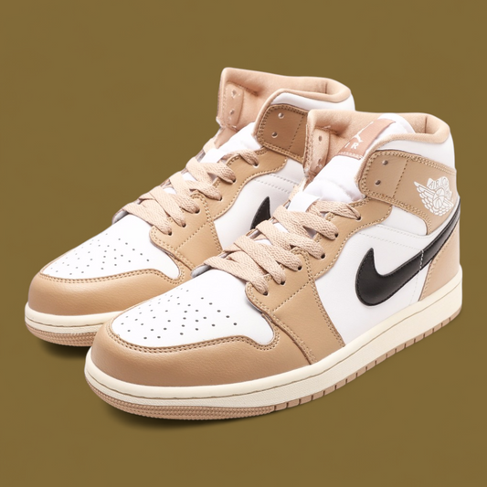 Nike Air Jordan 1 Mid Sail Desert