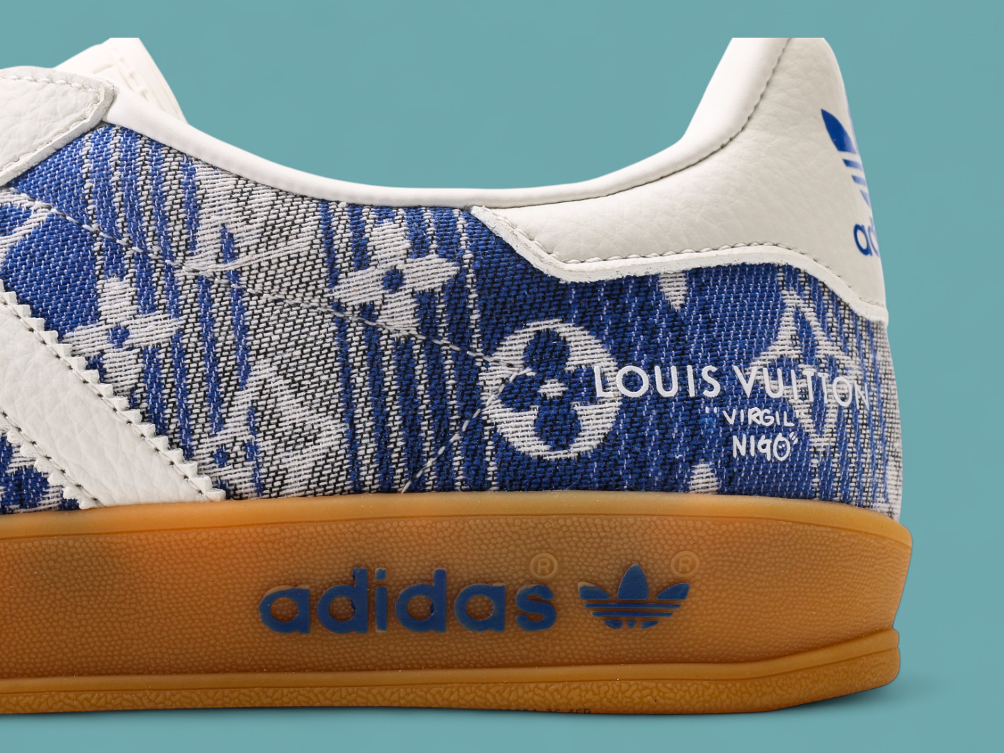 Adidas x White Blue