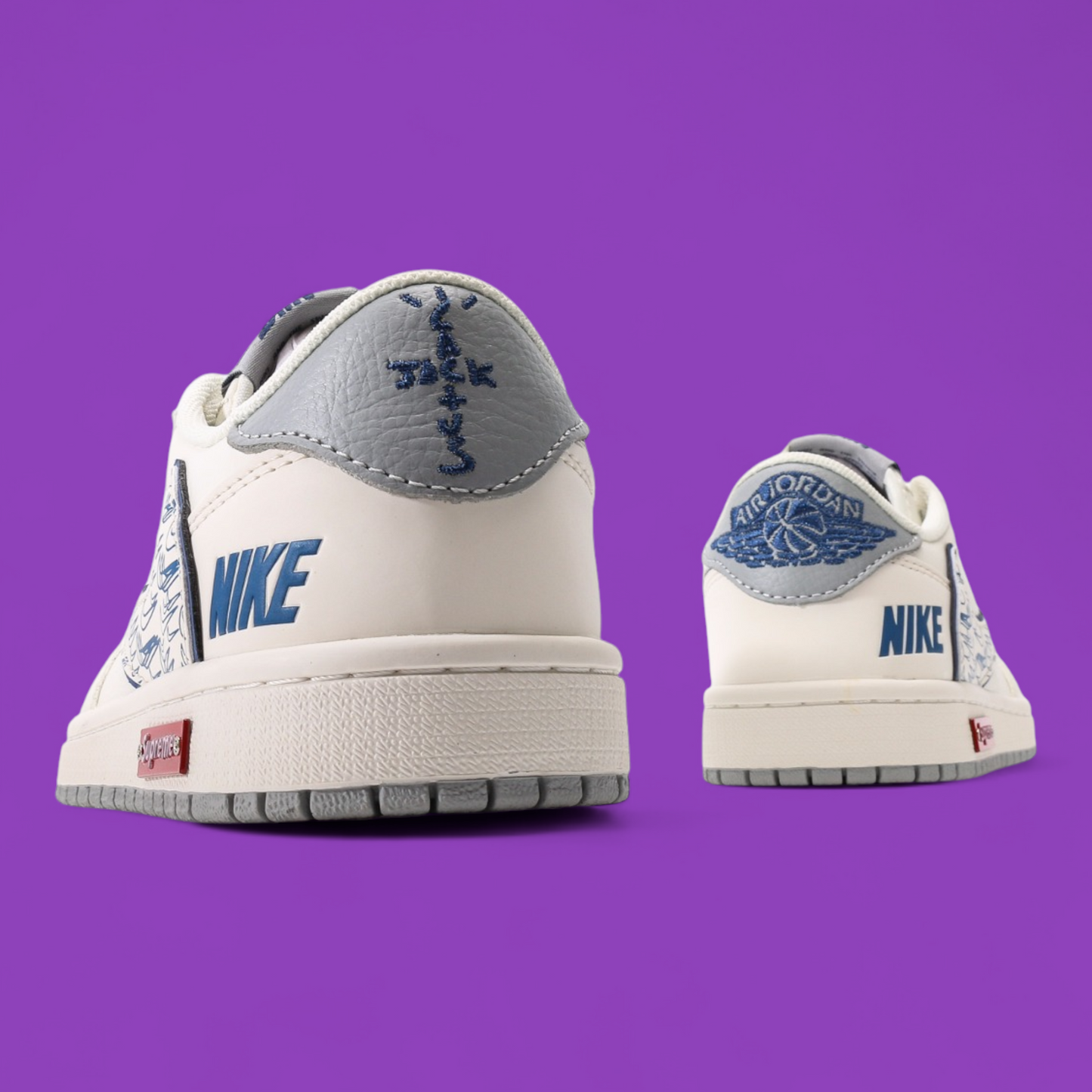 Nike Air Force 1 Low Junior White / Red - VANCY