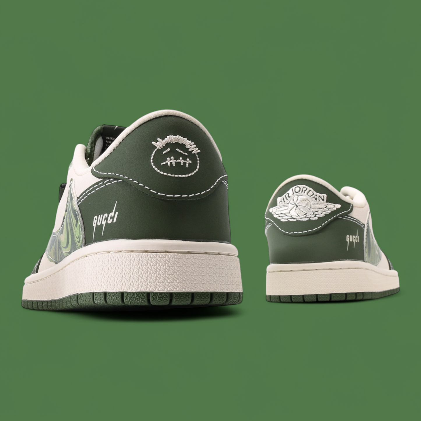 JR1 low Travis x Gucci