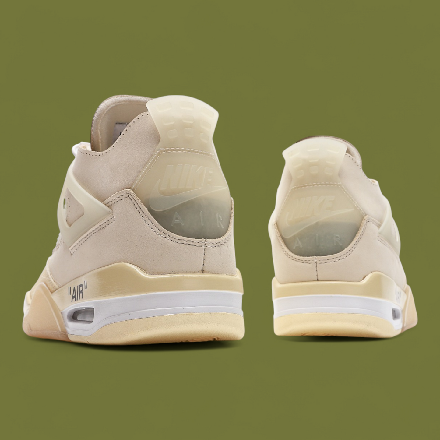 Off-White x Wmns Air Jordan 4 Retro SP 'Sail'