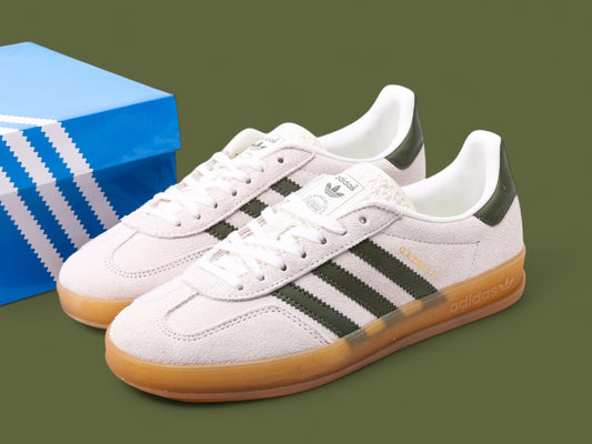 Adidas Gazelle Indoor 'Cream White Green Gum'