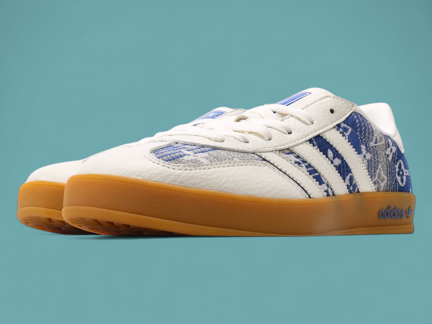 Adidas x White Blue