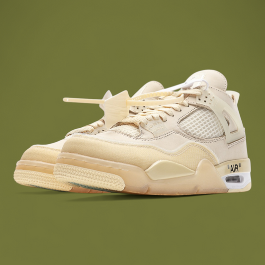 Off-White x Wmns Air Jordan 4 Retro SP 'Sail'