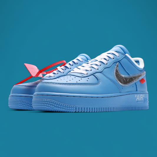 Off White X Air Force 1 Low University Blue