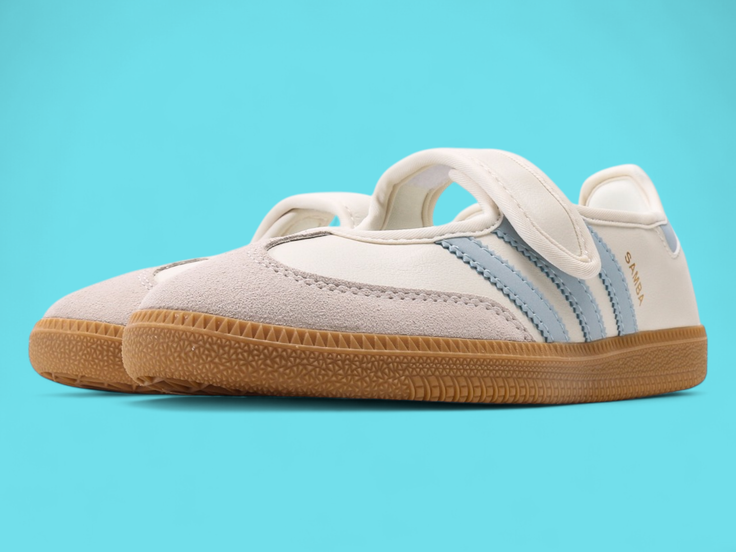 ADIDAS SAMBA MARY JANE “Blue WHITE”