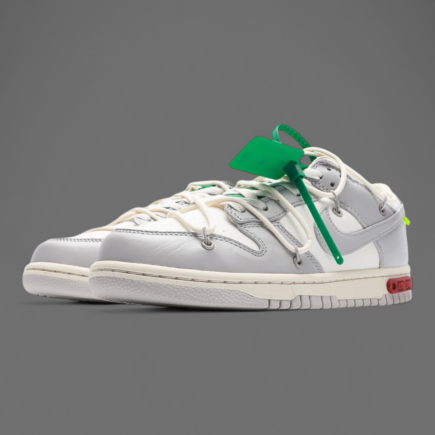 Nike X Off-White x Off-White Dunk Low Sneakers | Grey |