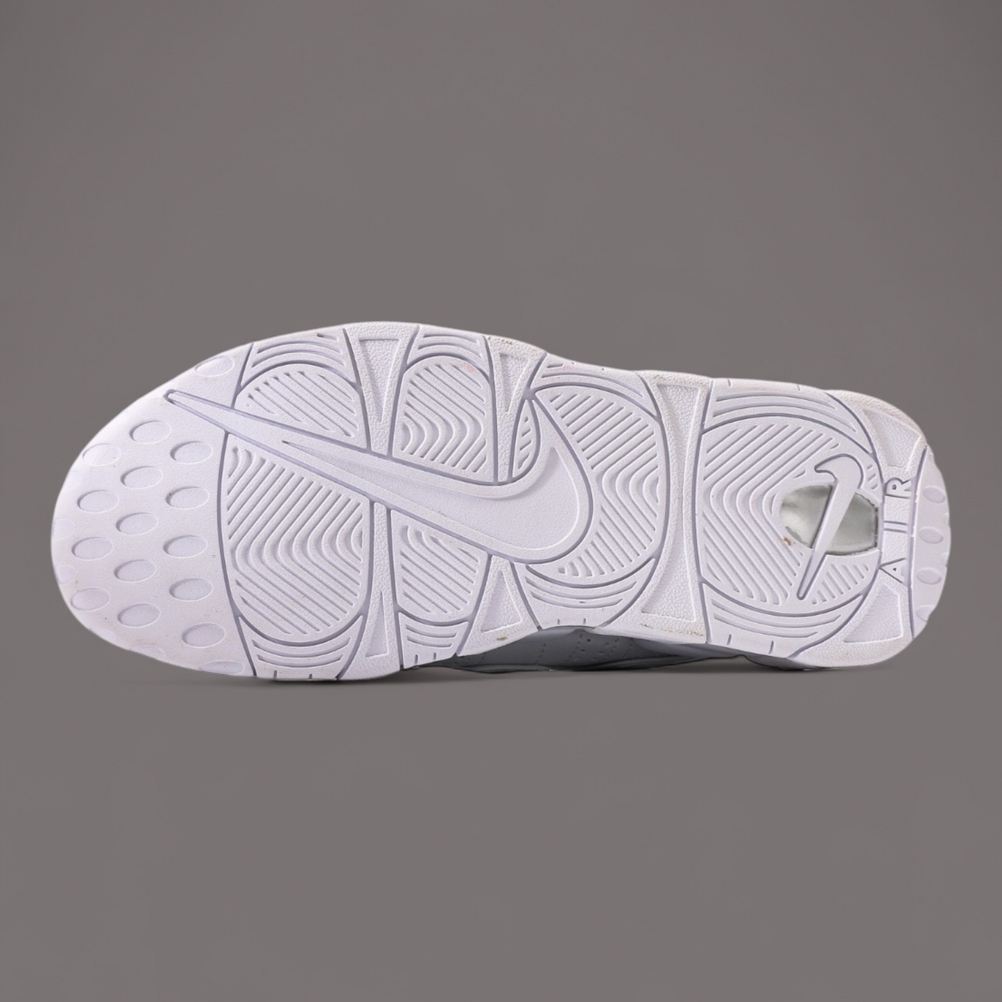 Nike air more uptempo white chrome