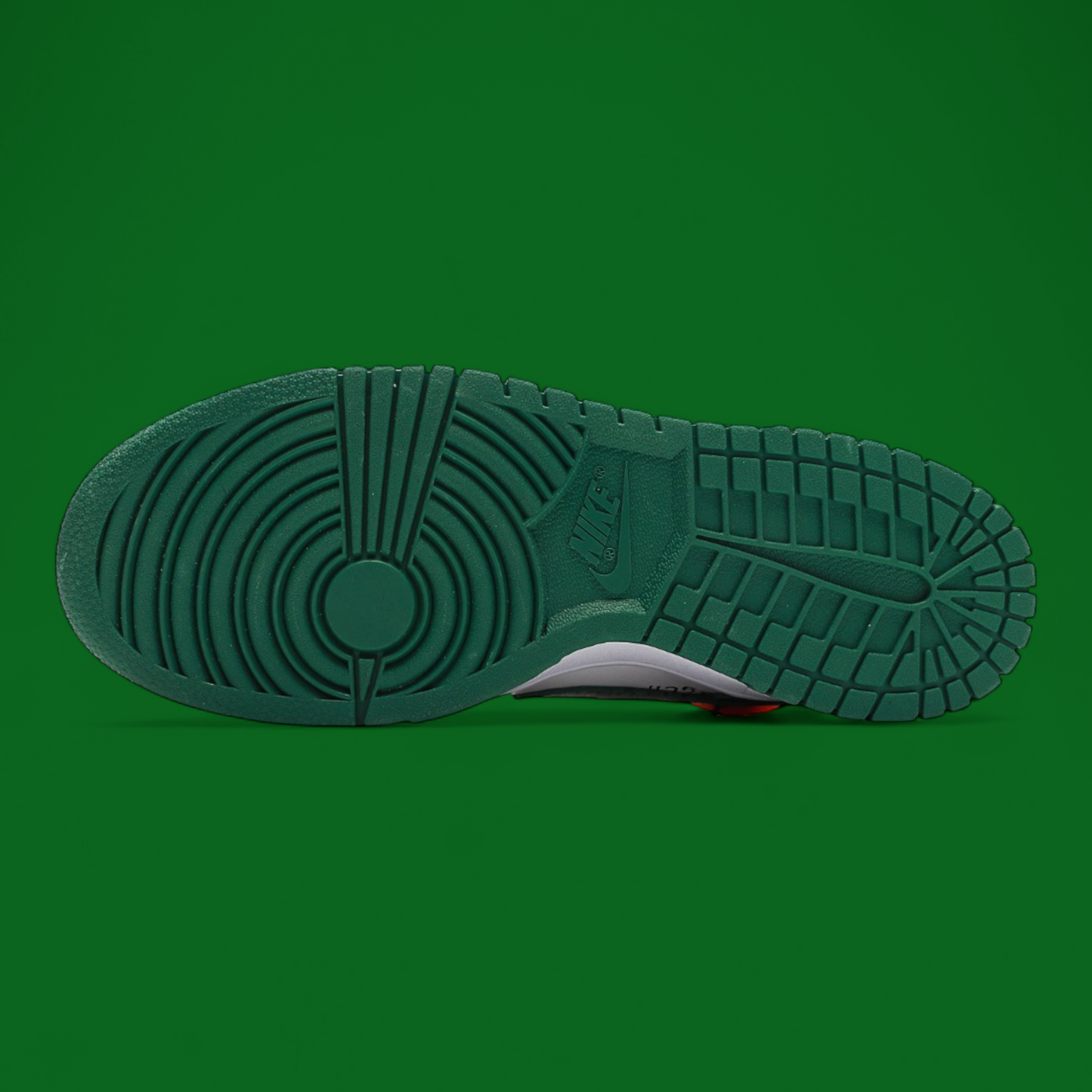 Nike X Off-White Dunk Low "Pine Green"