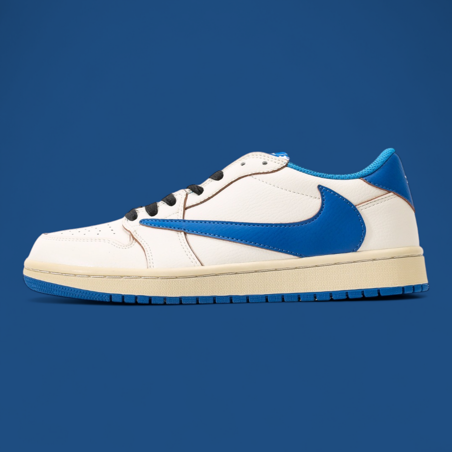 Jordan 1 Retro Low OG SP Fragment x Travis Scott Sail