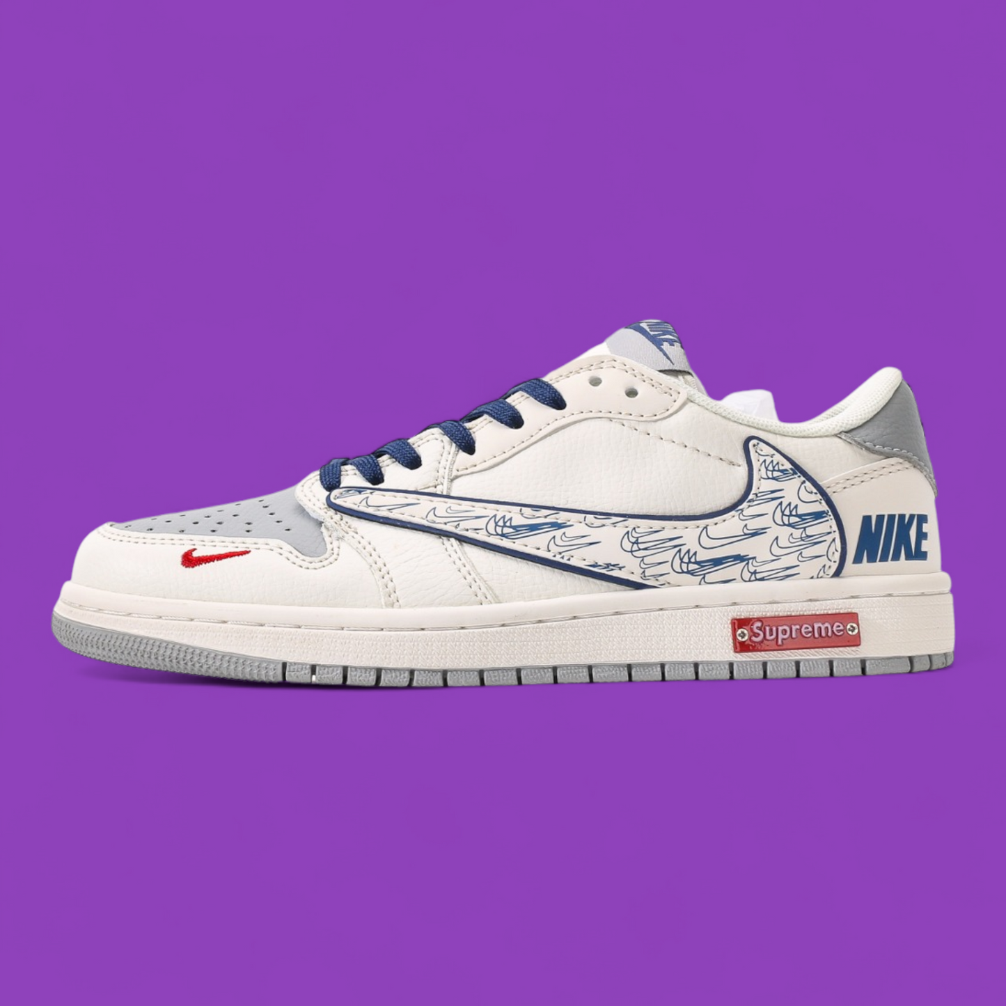 Nike Air Force 1 Low Junior White / Red - VANCY