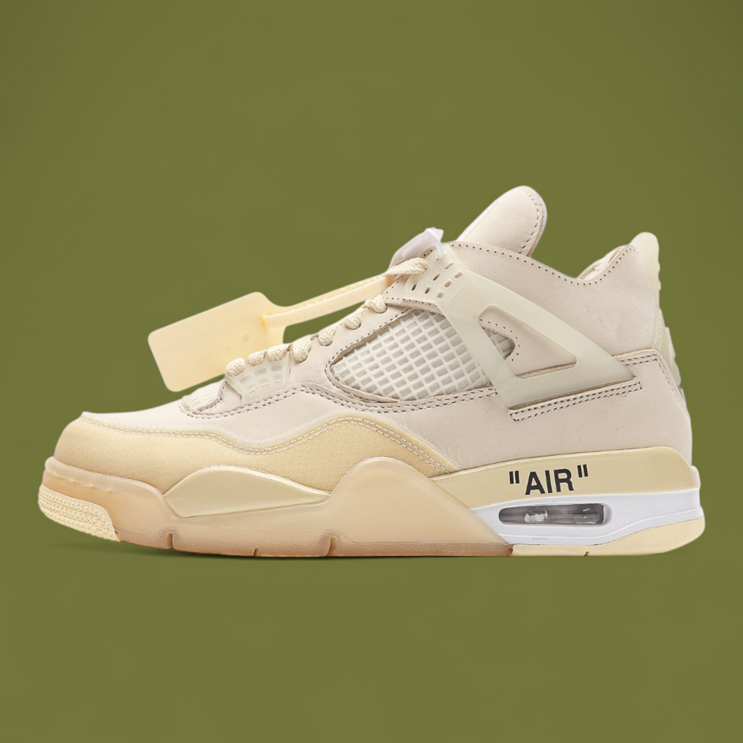 Off-White x Wmns Air Jordan 4 Retro SP 'Sail'