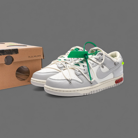Nike X Off-White x Off-White Dunk Low Sneakers | Grey |