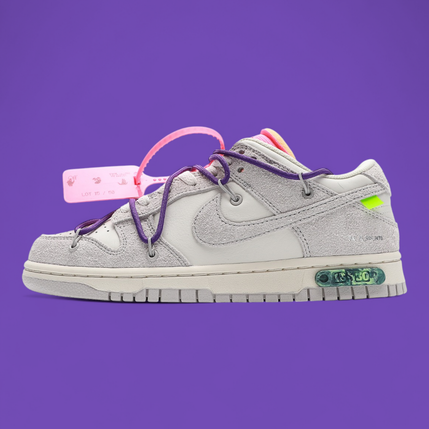 Off-White x Dunk Low 'Lot 15 of 50'