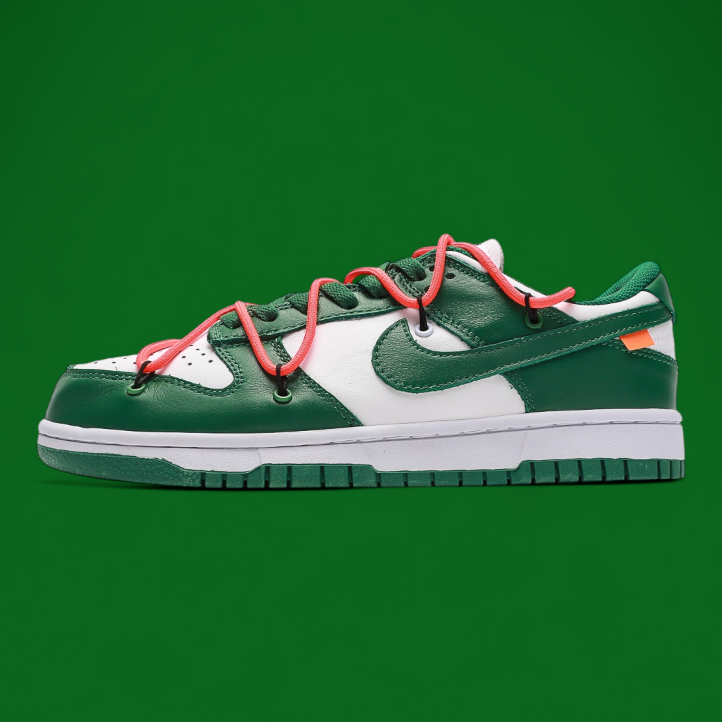Nike X Off-White Dunk Low "Pine Green"