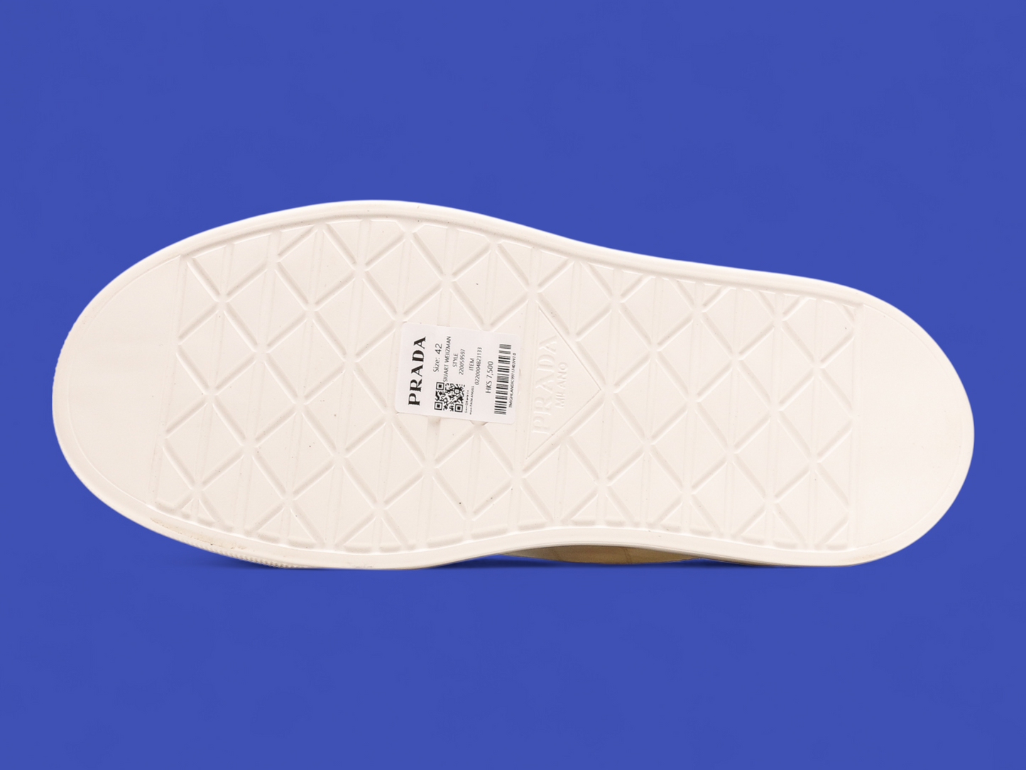 Prada Downtown leather white