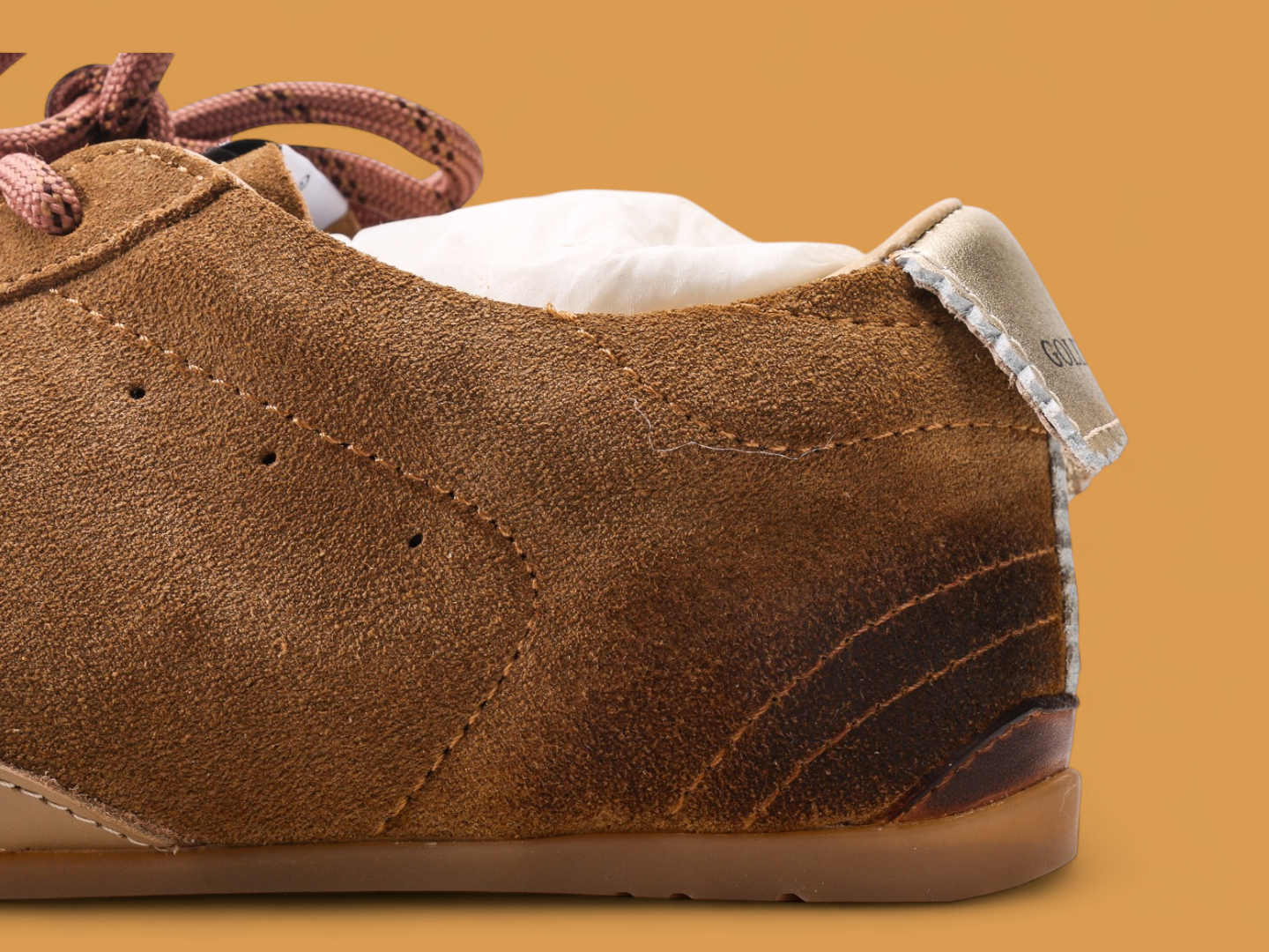 Golden Goose True Star Suede Brown