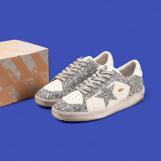 GOLDEN GOOSE White Stardan