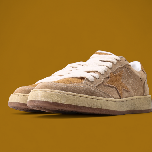 Golden Goose Women's beige suede