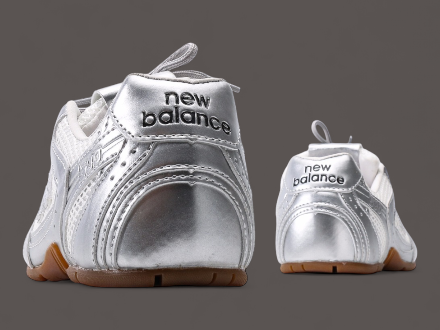 New Balance X Miu Miu 530 SL Metallic Silver
