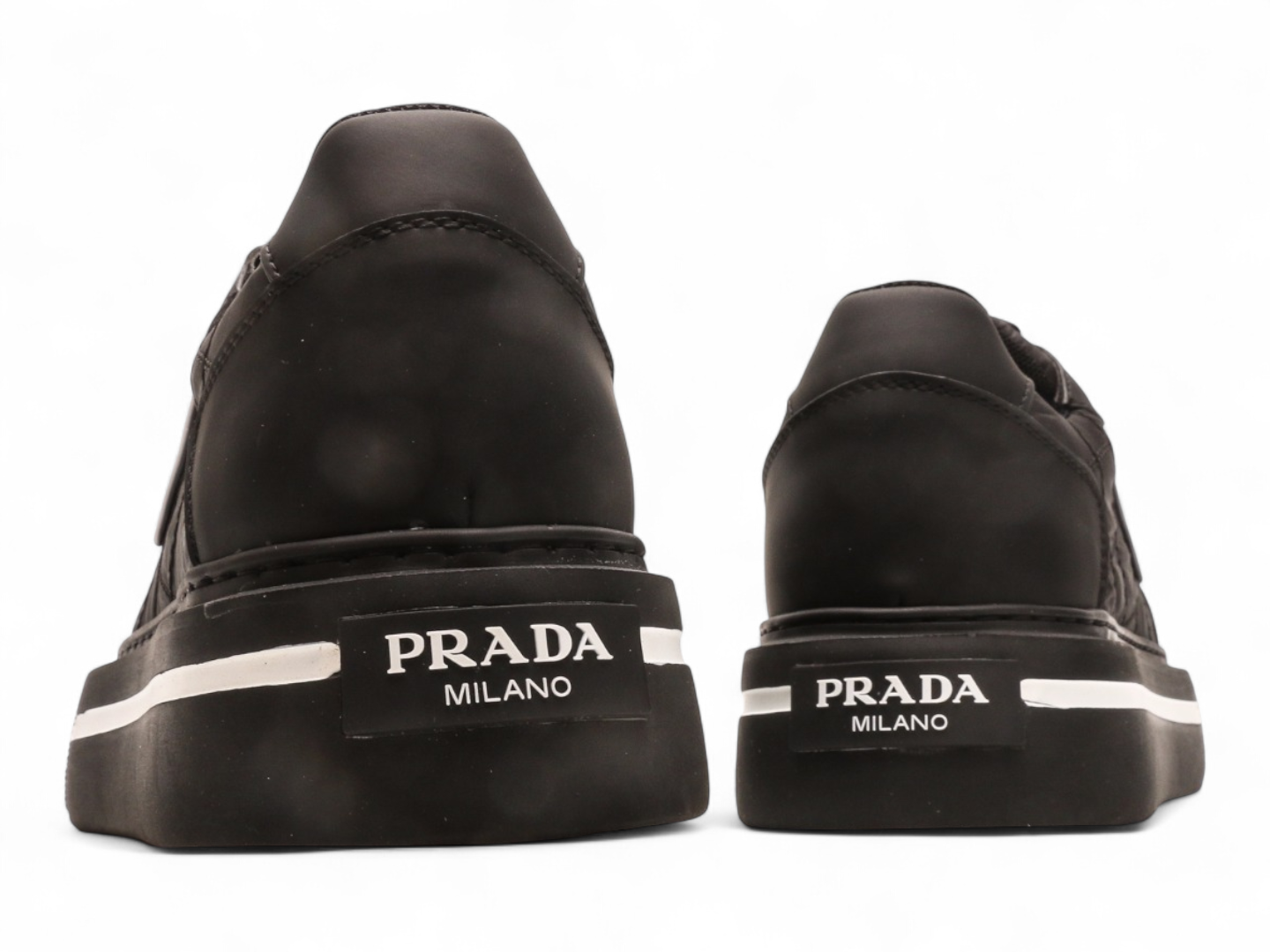 Prada Downtown leather Black