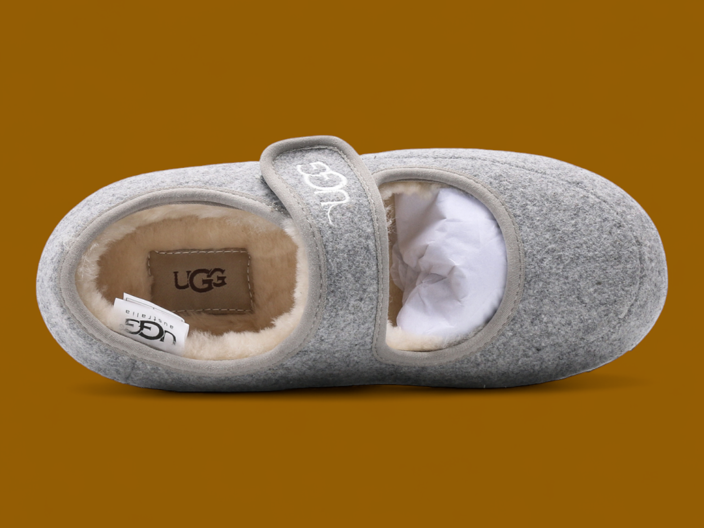 UGG 'bea Mary Jane' Grey Mules