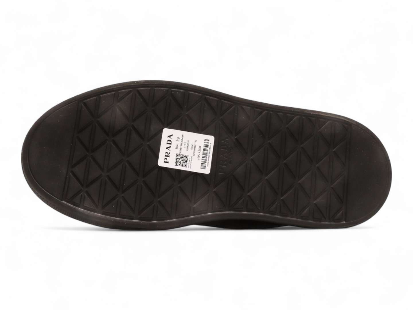 Prada Downtown leather Black