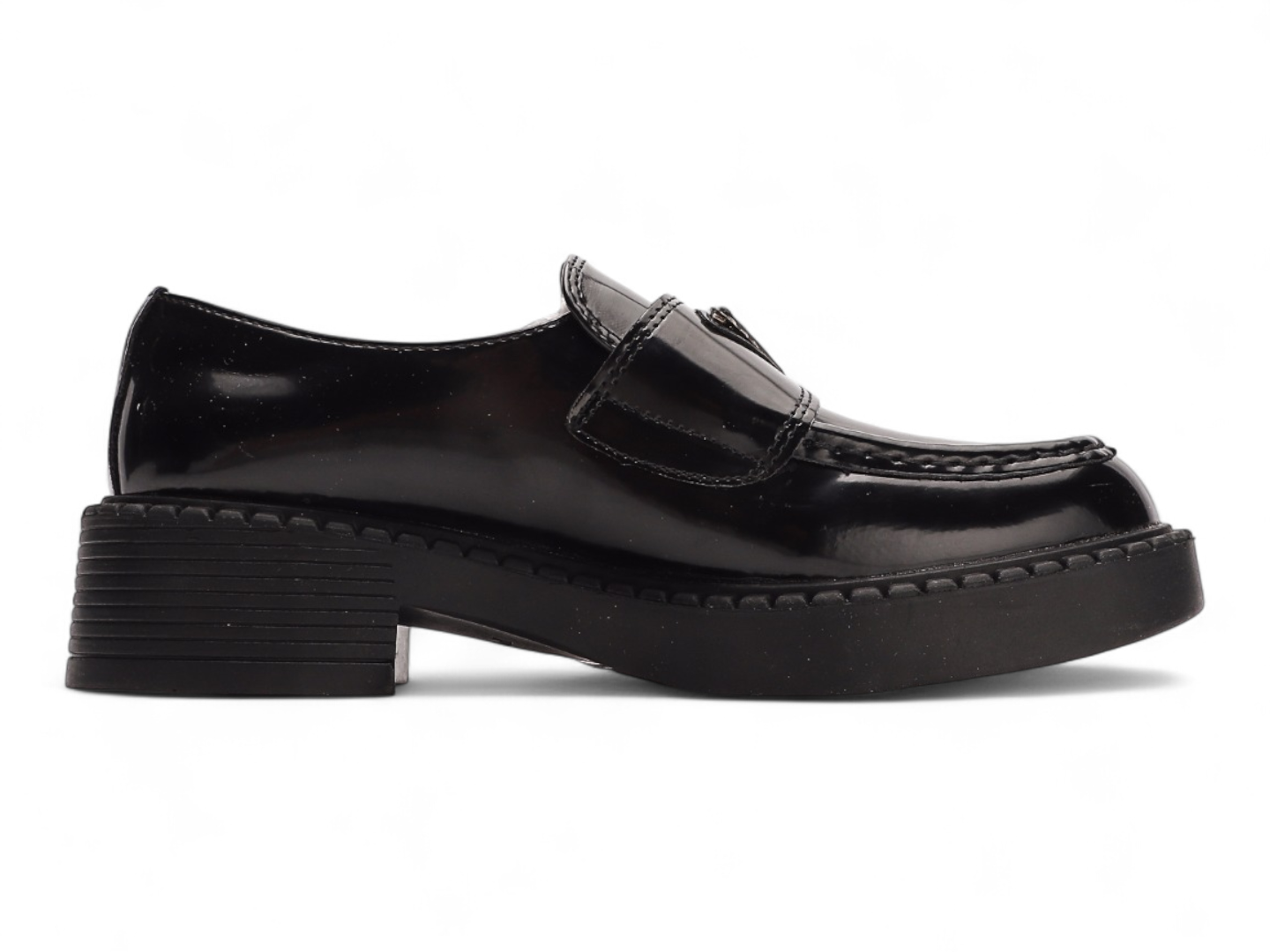 Prada Chocolate brushed leather