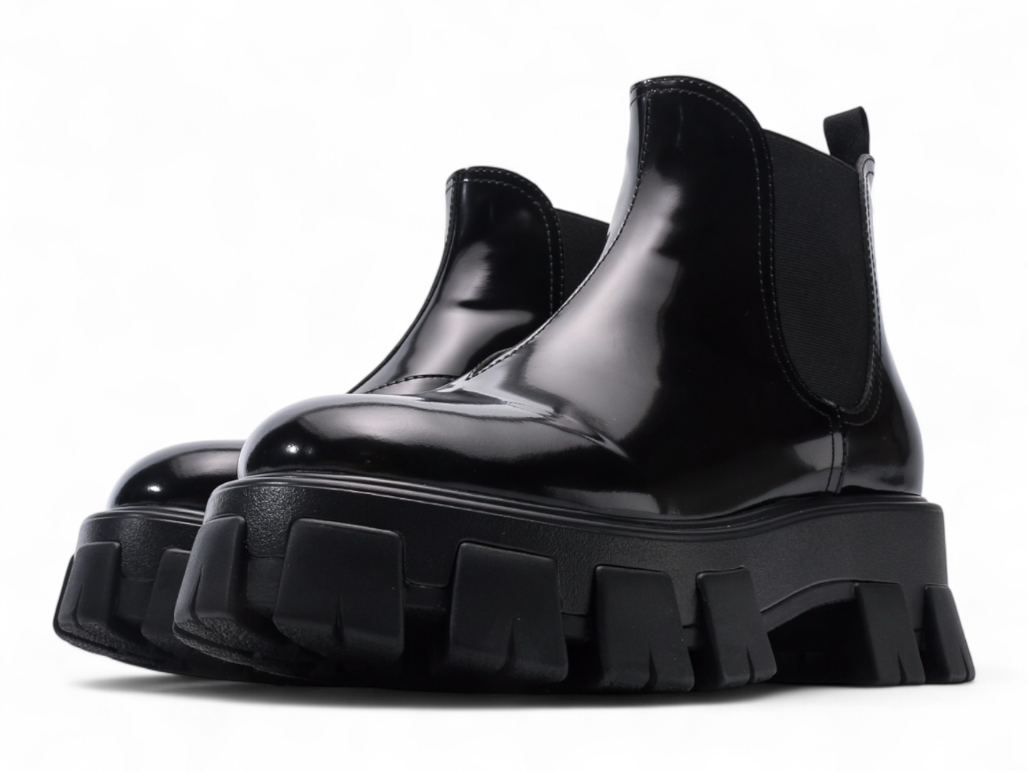 Prada Monolith brushed