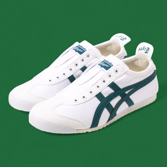 On*tsuka Tiger Mexico 66 Slip on Leather White Cream