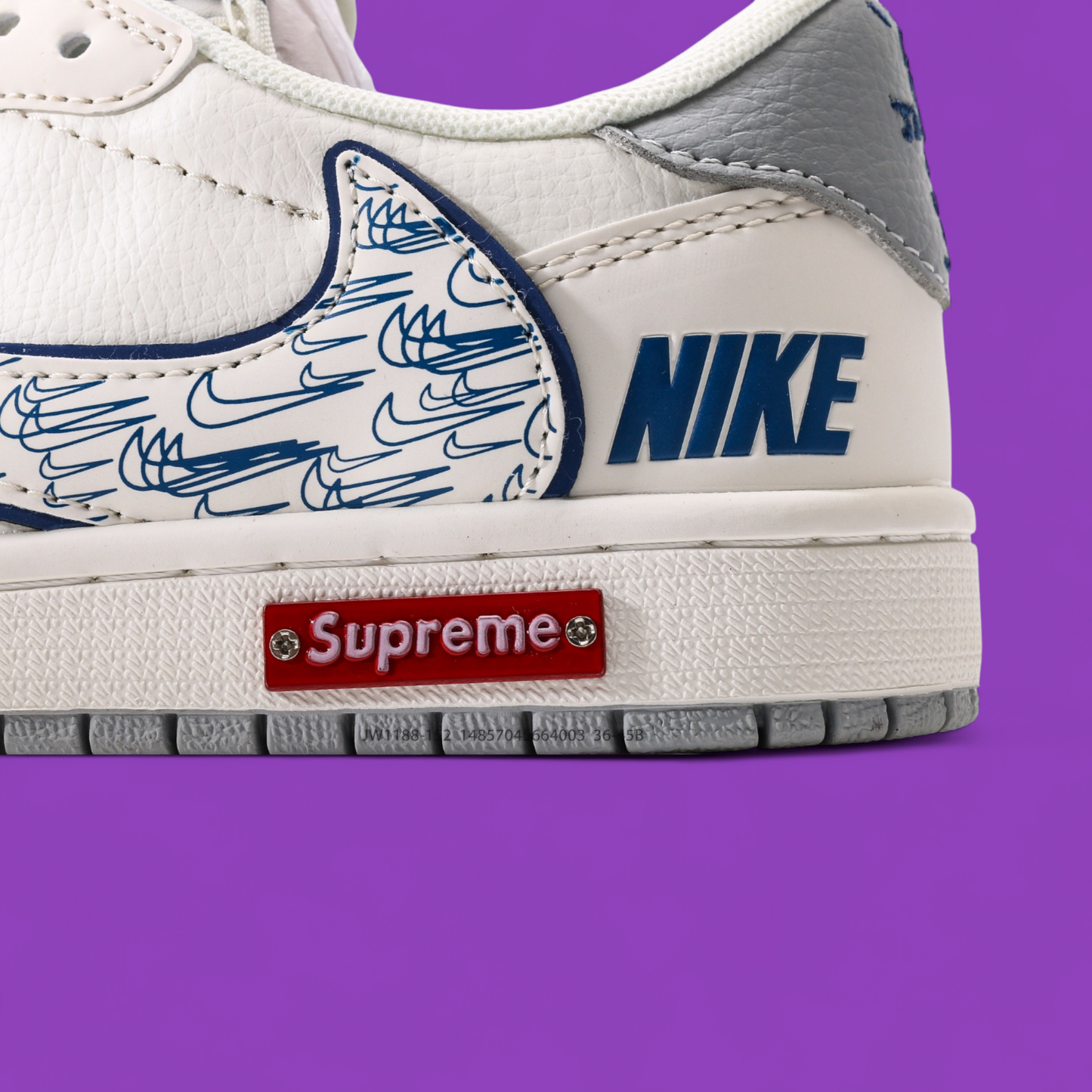 Nike Air Force 1 Low Junior White / Red - VANCY