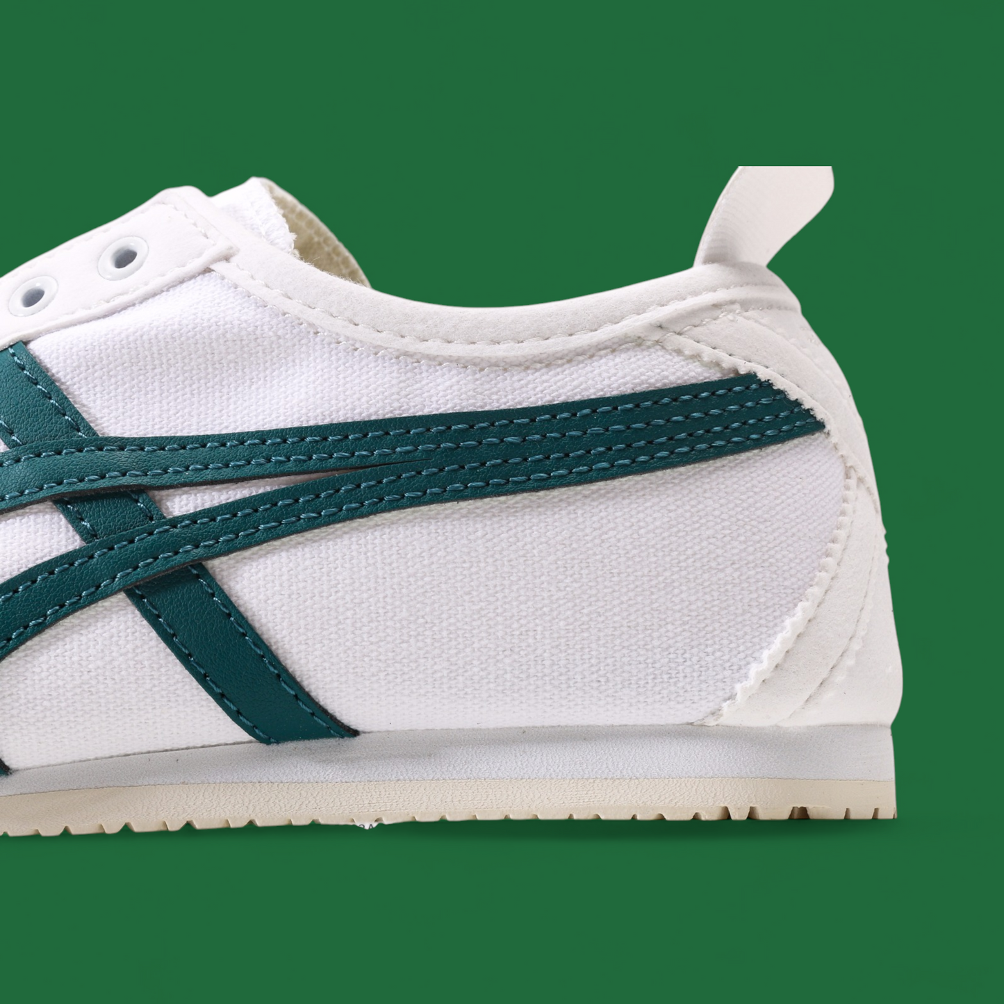 On*tsuka Tiger Mexico 66 Slip on Leather White Cream
