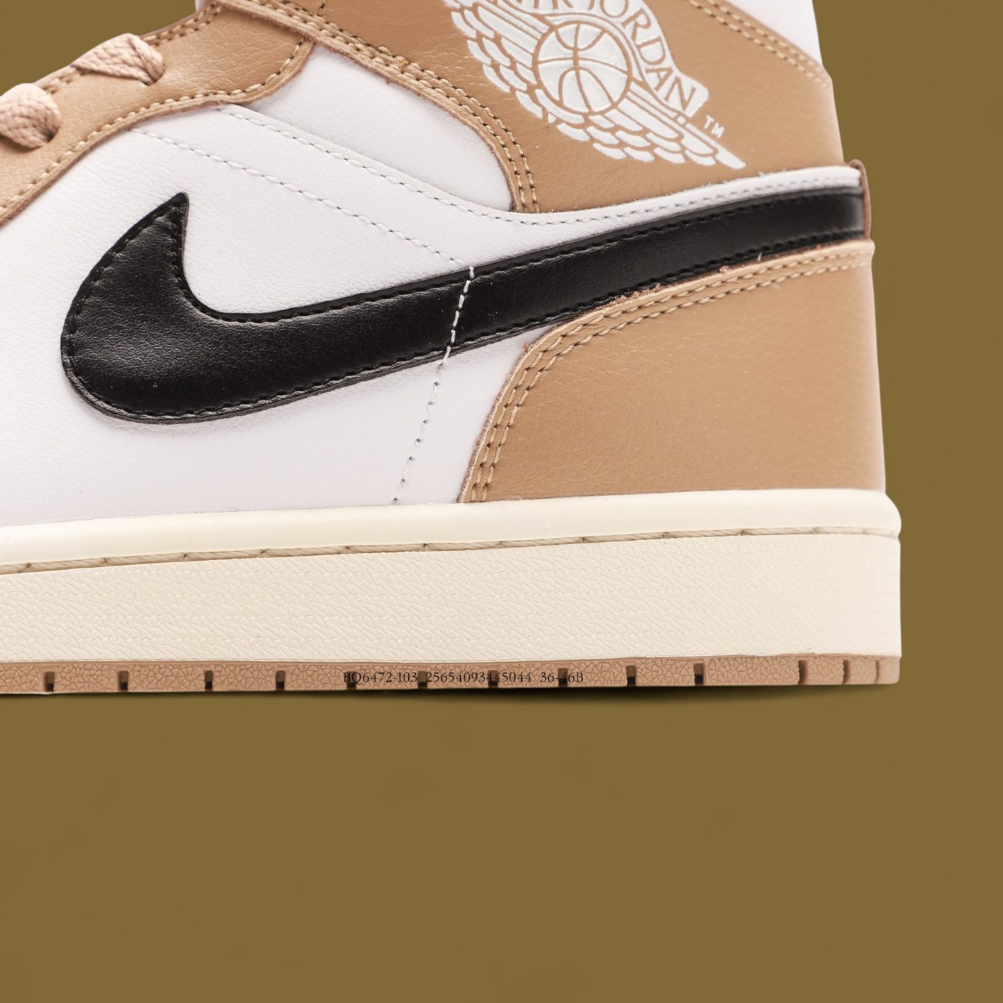 Nike Air Jordan 1 Mid Sail Desert