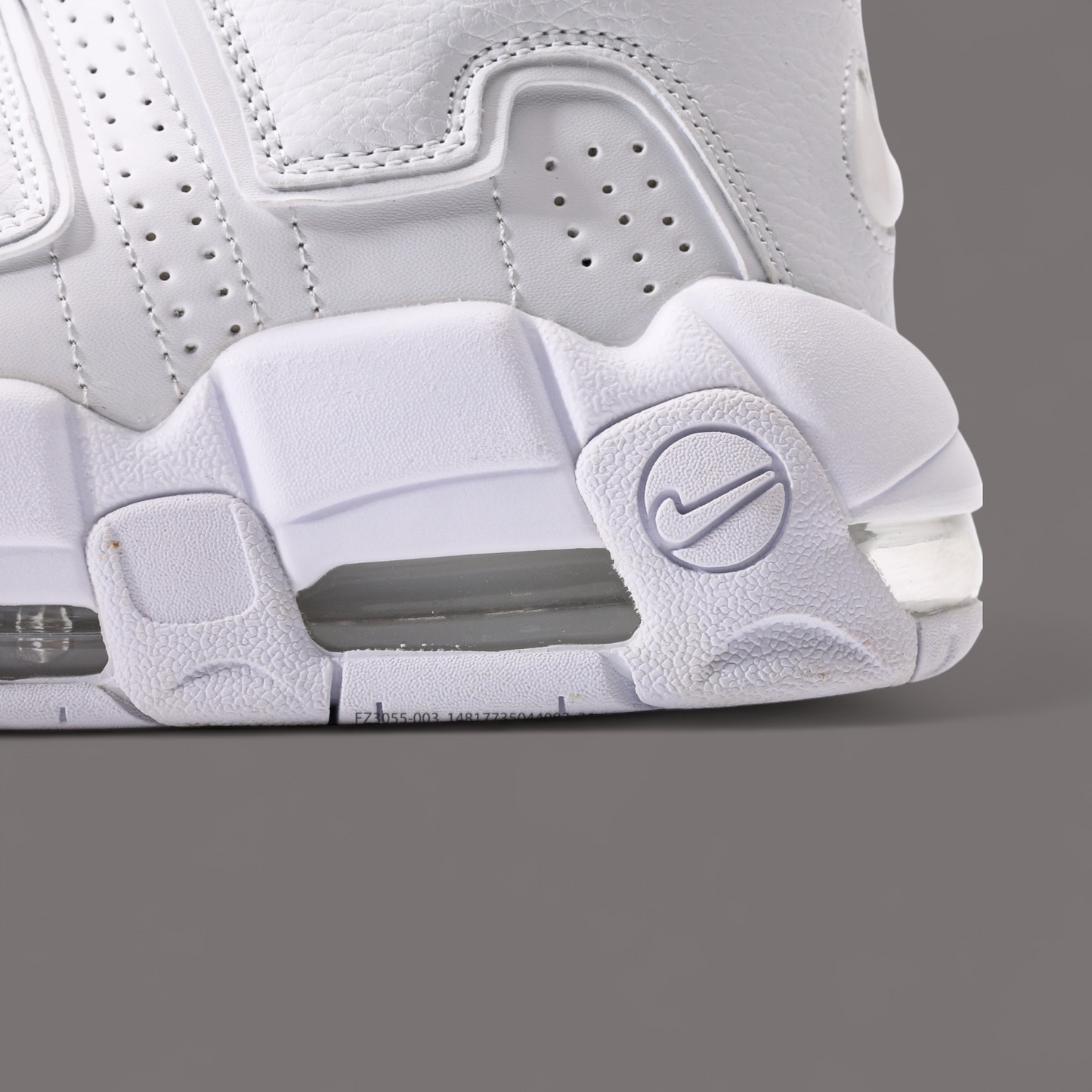 Nike air more uptempo white chrome
