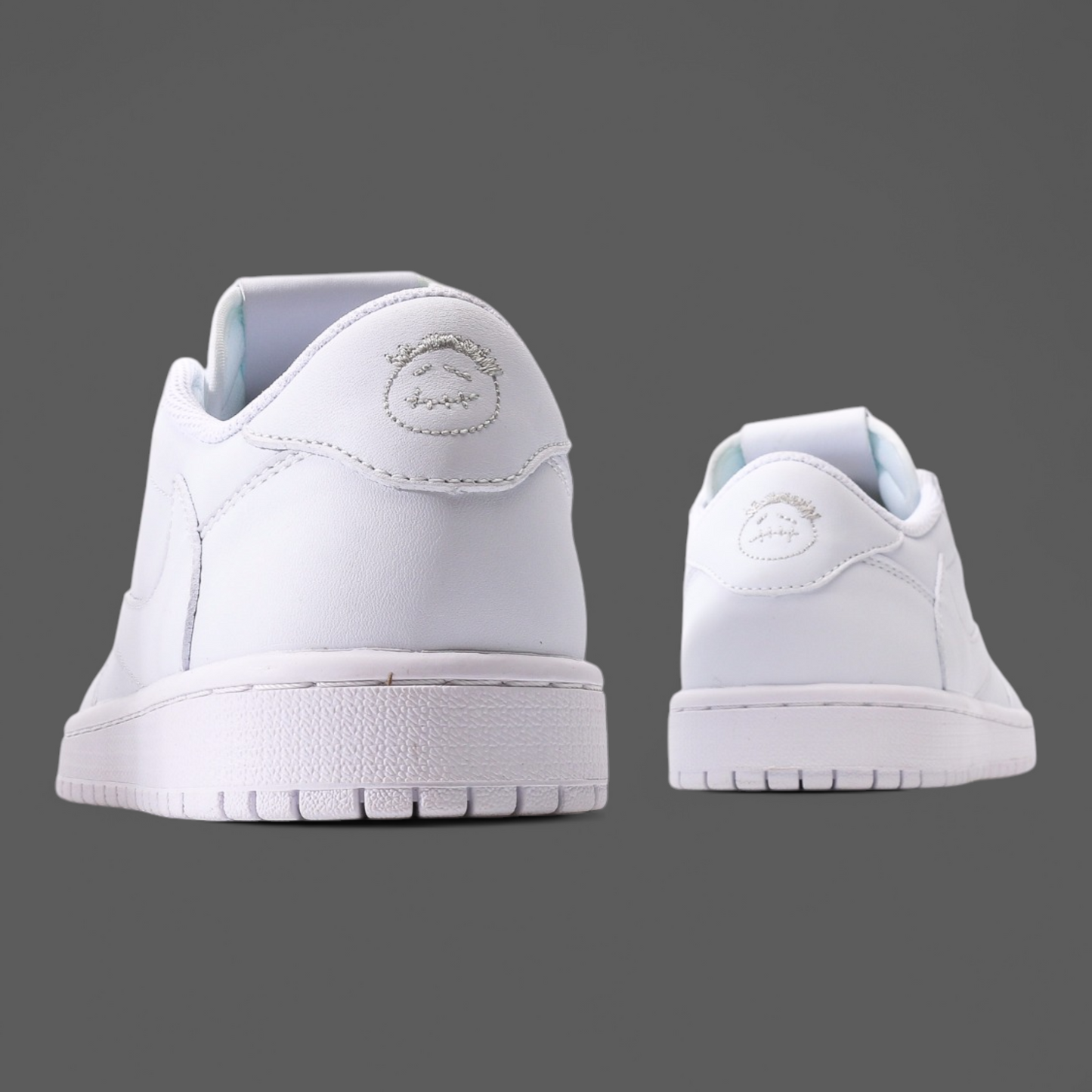 Travis Scott x Air Jordan 1 Low Triple White