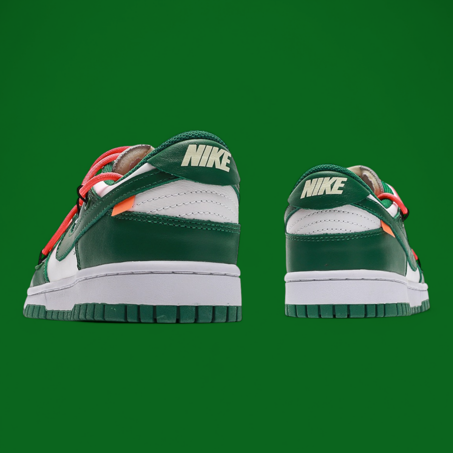 Nike X Off-White Dunk Low "Pine Green"
