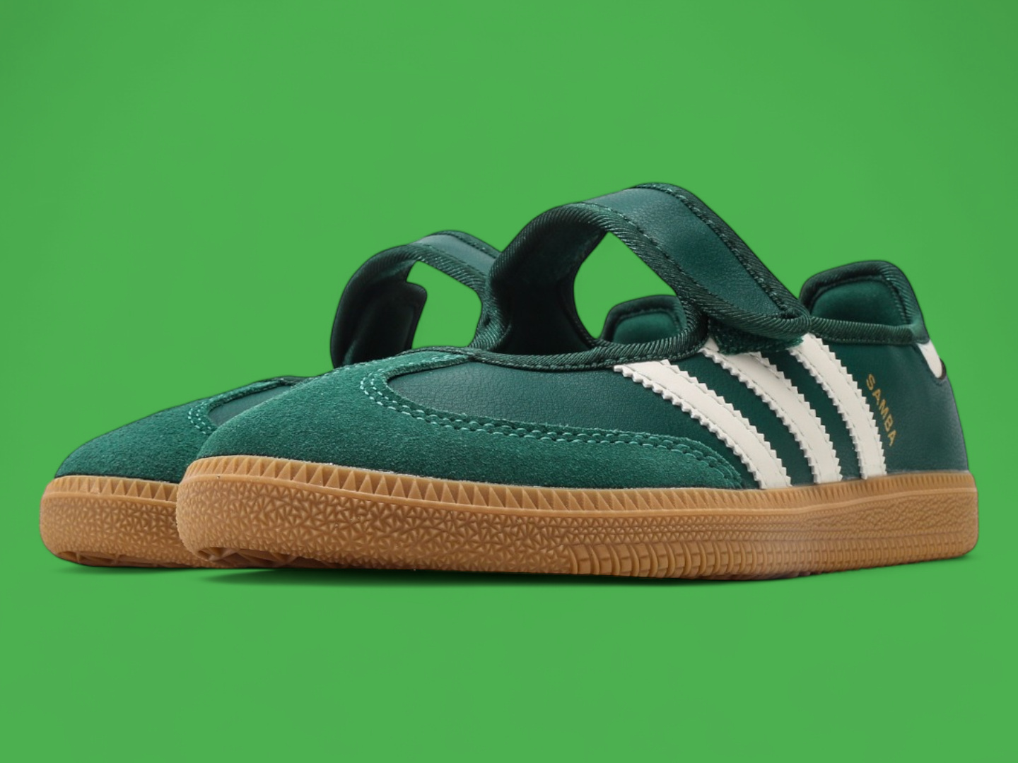 Adidas Samba Jane Green White Gum