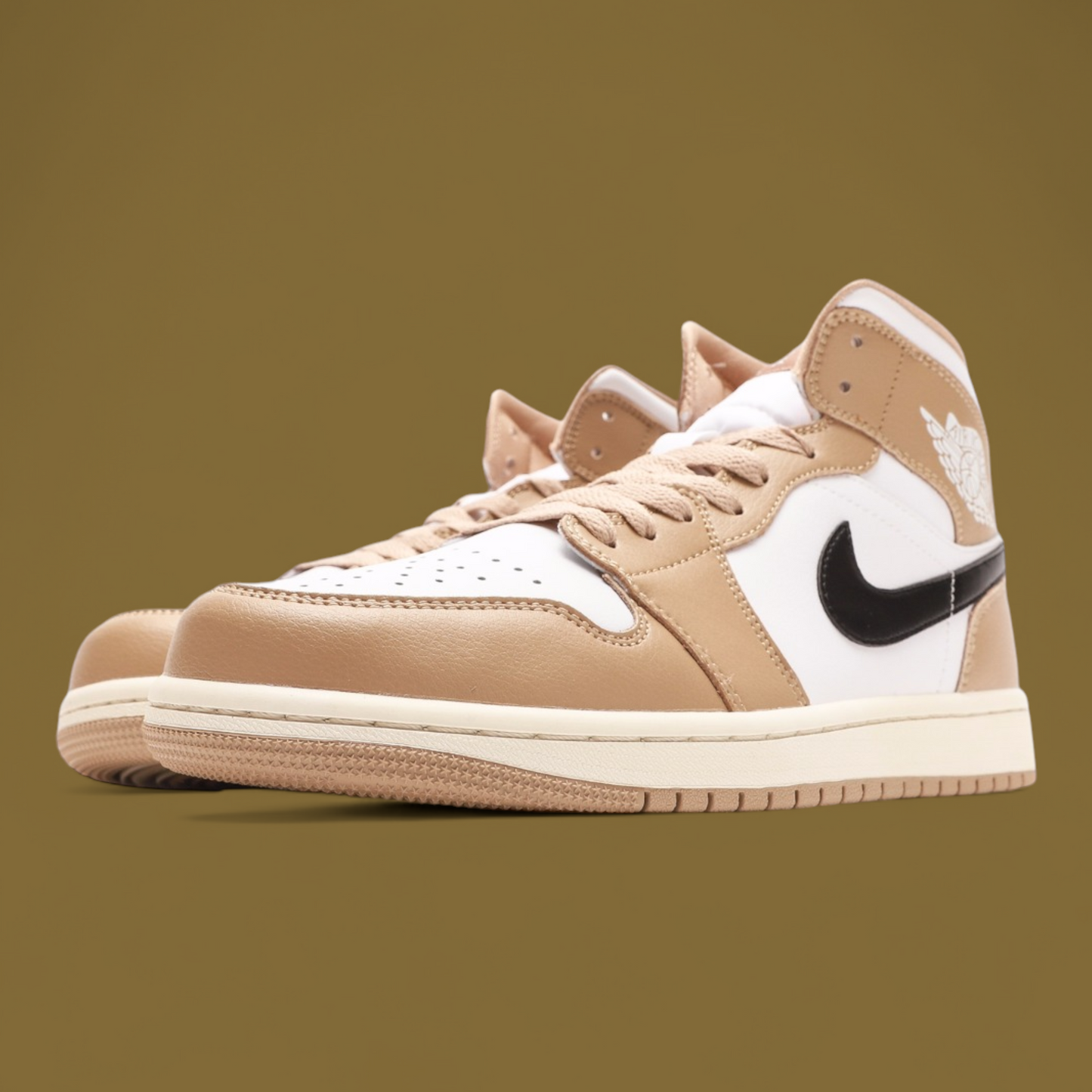 Nike Air Jordan 1 Mid Sail Desert