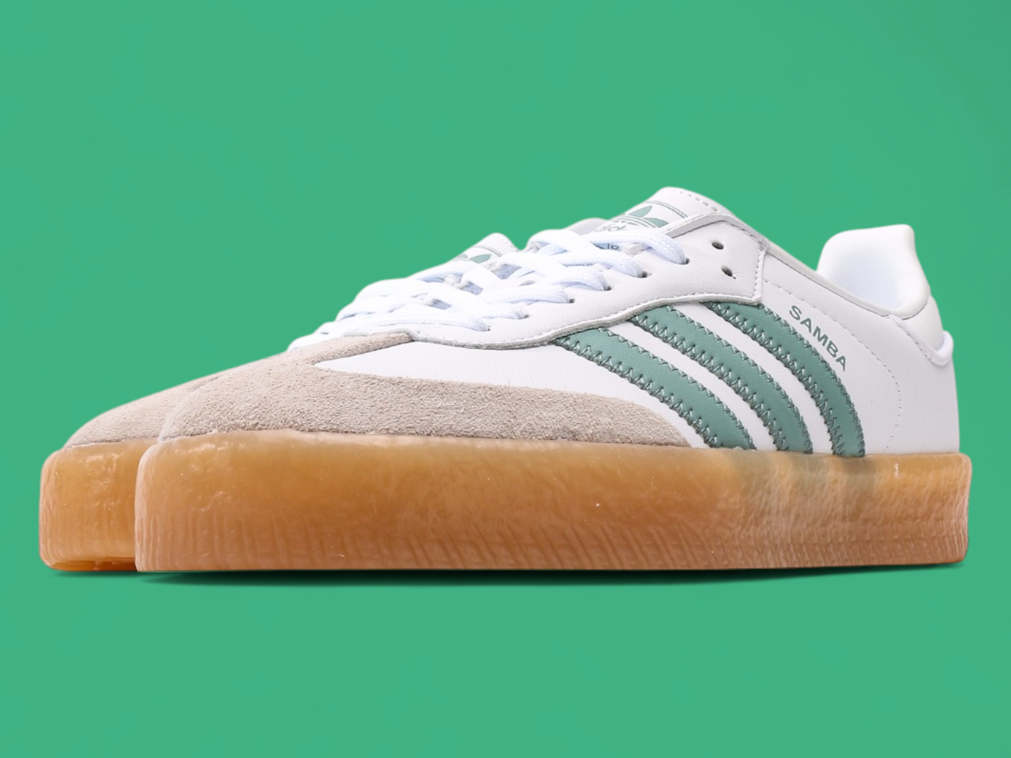 Adidas Sambae Cloud White Clear Mint