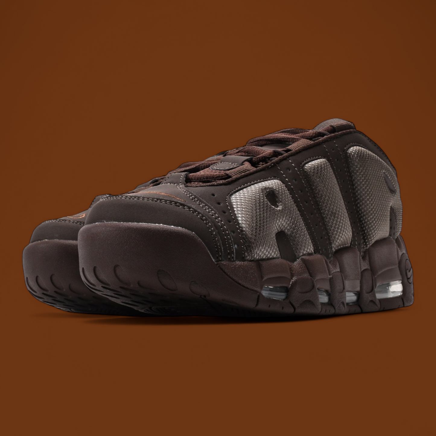 Nike Air More Uptempo Low Marron