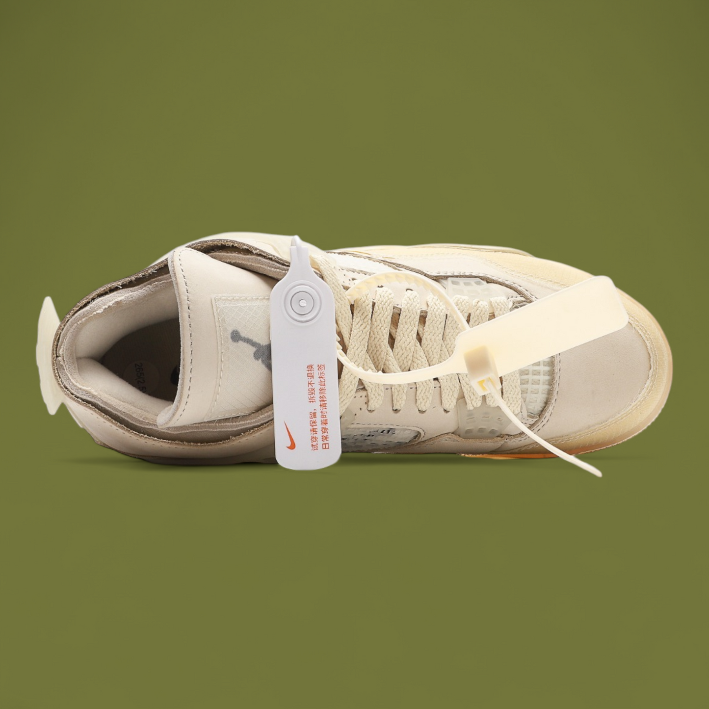 Off-White x Wmns Air Jordan 4 Retro SP 'Sail'