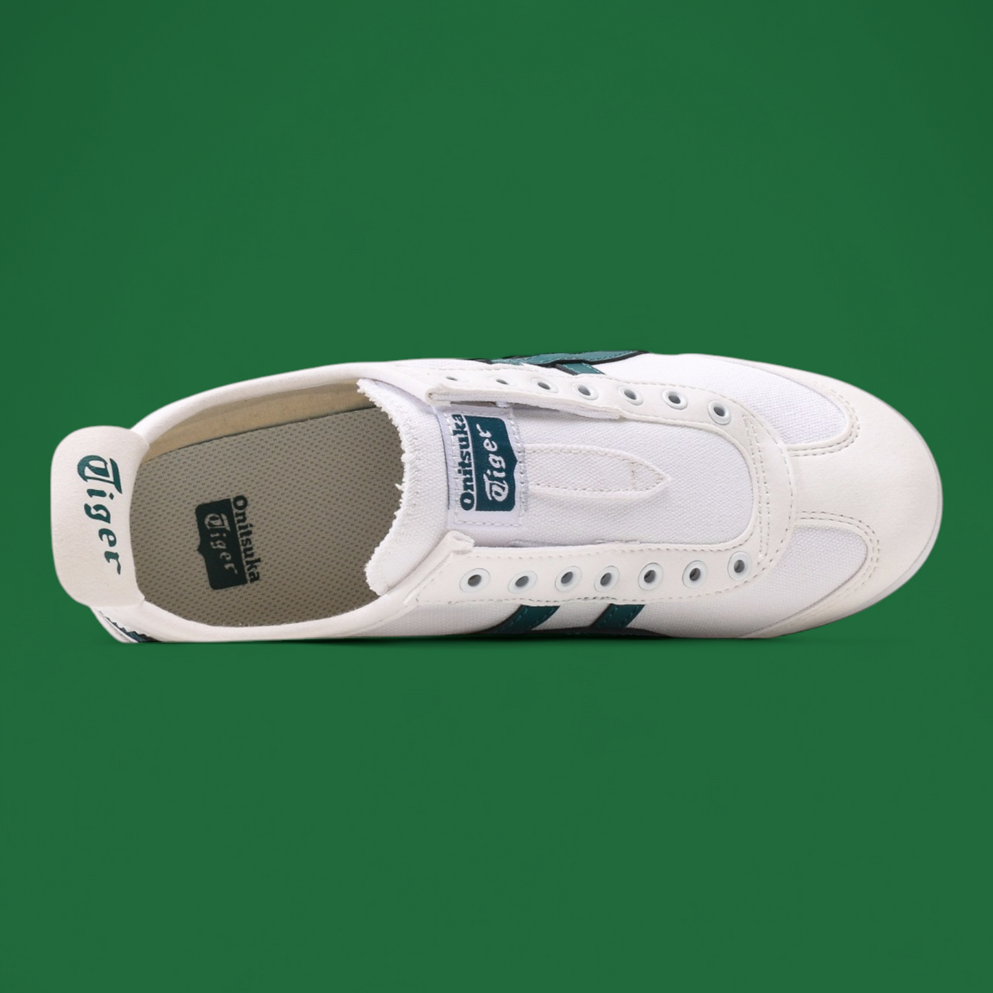 On*tsuka Tiger Mexico 66 Slip on Leather White Cream