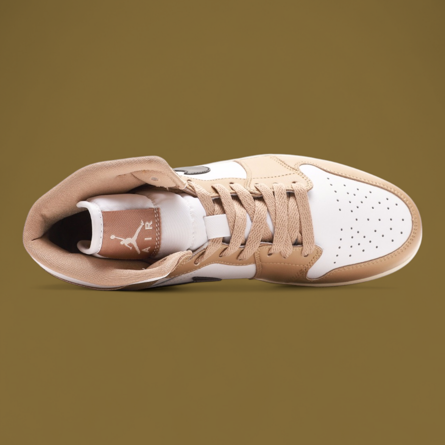 Nike Air Jordan 1 Mid Sail Desert