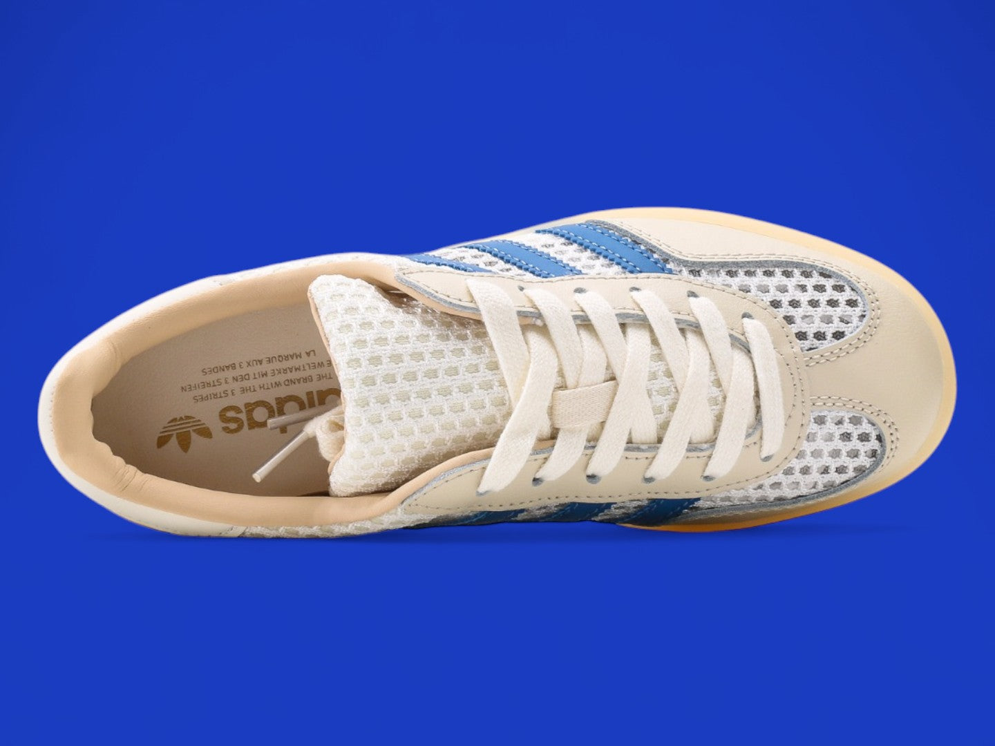 ADIDAS Gazelle 'Off White Focus Blue' -