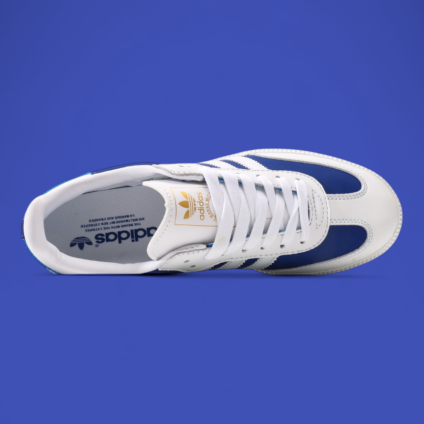 Samba OG Shoes - White Blue