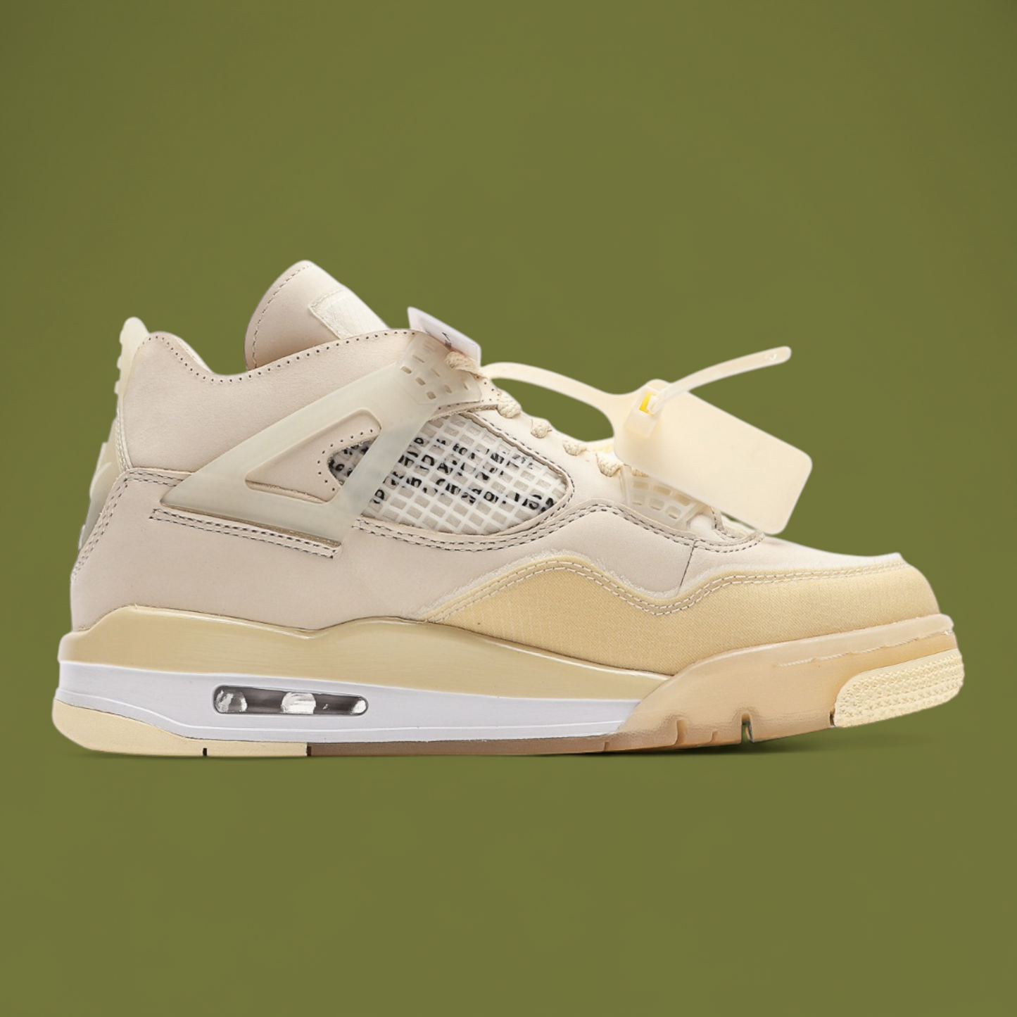 Off-White x Wmns Air Jordan 4 Retro SP 'Sail'