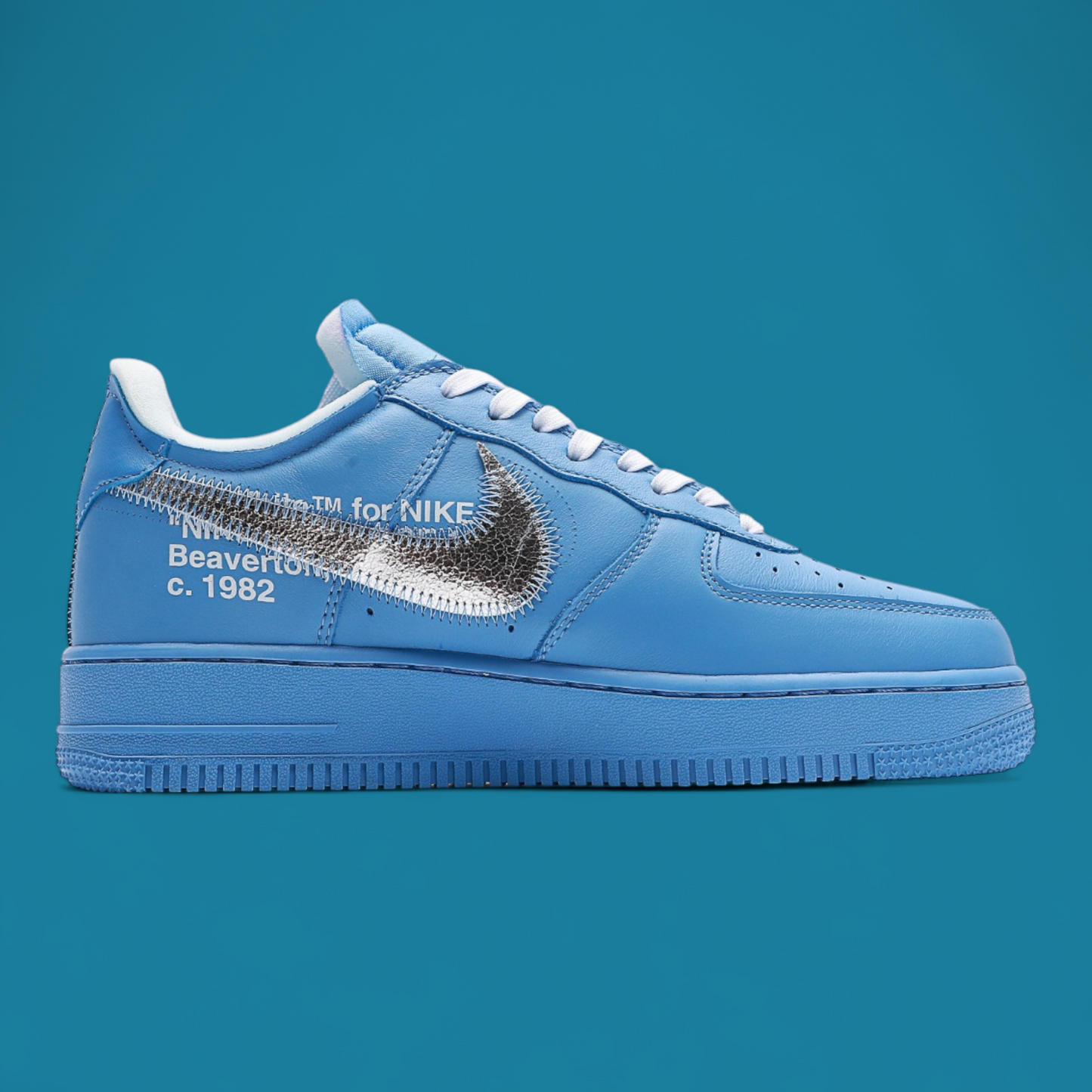 Off White X Air Force 1 Low University Blue