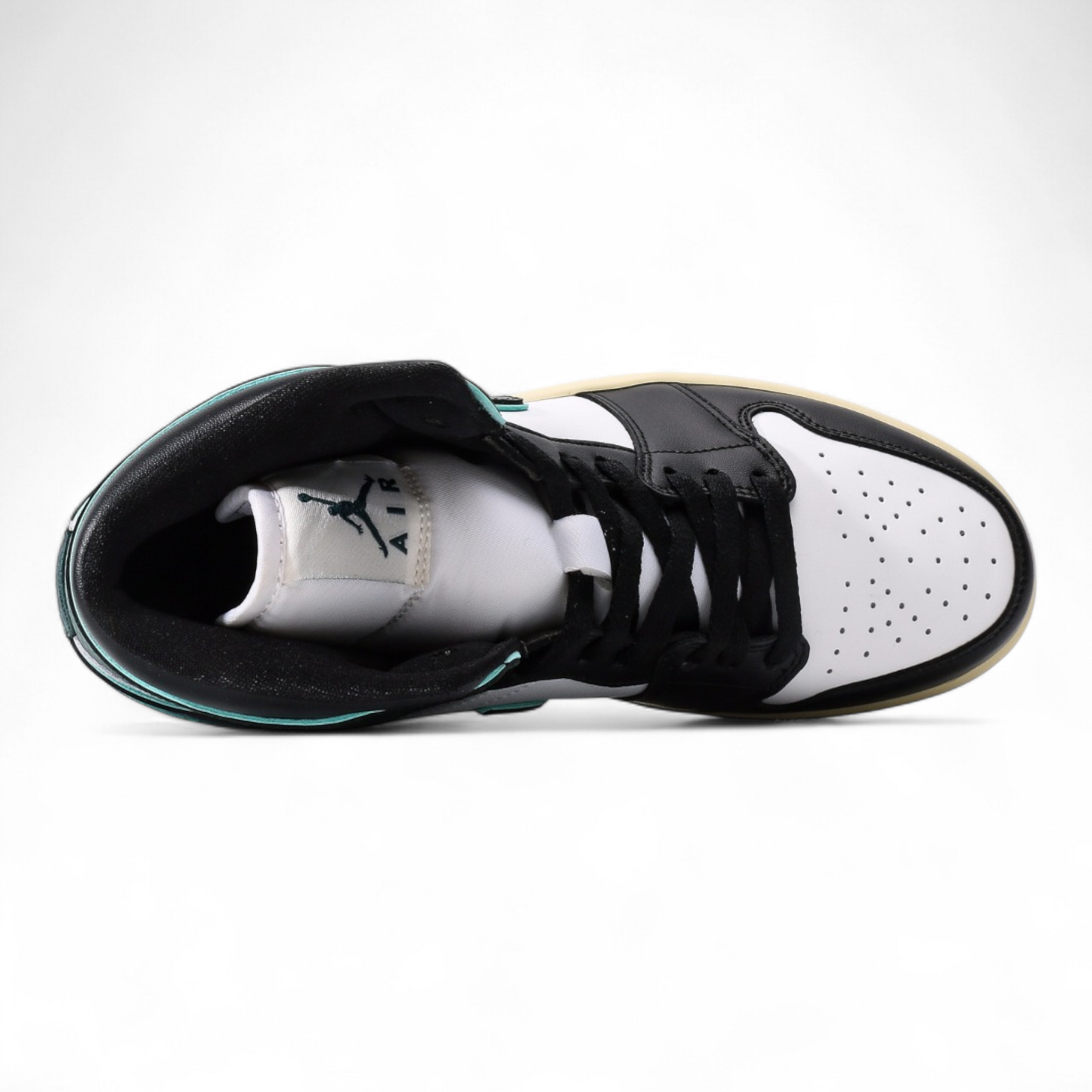 Nike WMNS Air Jordan 1 Mid "Light Dew/Oxidized Green