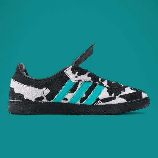 Samba LT  Black Green Cow