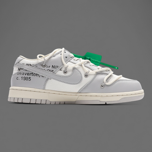 Nike X Off-White x Off-White Dunk Low Sneakers | Grey |